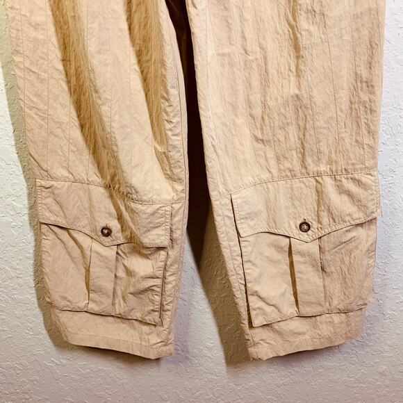 IVAN GRUNDAHL Pants 8 Cargo Utility Unique Oversized‎ Pockets Darted Artsy - Picture 6 of 13